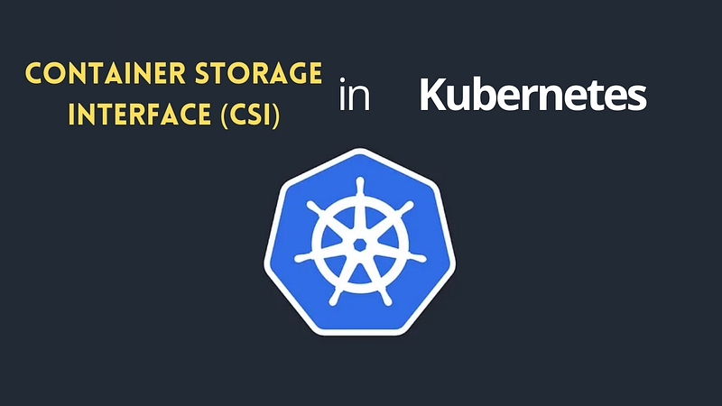 Container storage interface